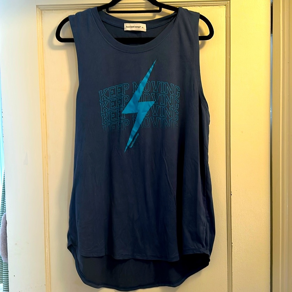 XL Burn Boot Camp Keep Moving Tank